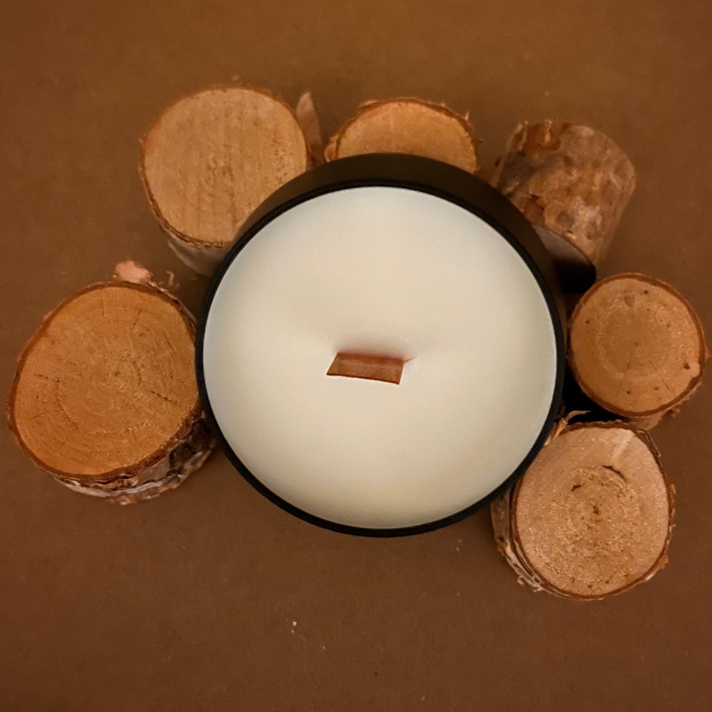 Wood Candle